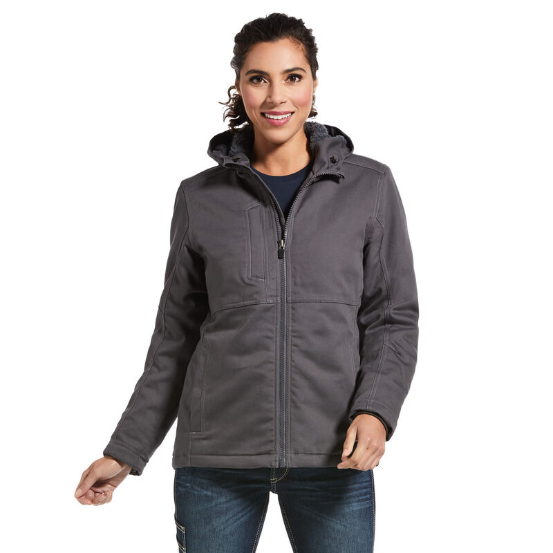 Ariat Jacke Damen - Rebar Duracanvas Insulated DunkelGrau ( CFWNP-8736 )